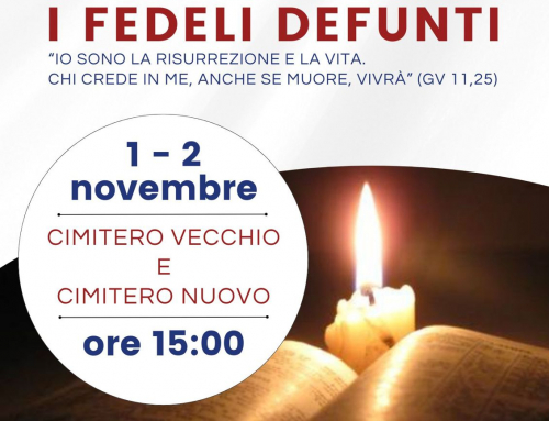 Commemorazione dei fratelli defunti S. Messe cimiteri Ardea