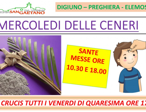 Ceneri Digiuno e Penitenza